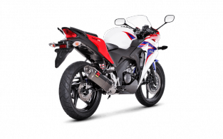 Akrapovic Racing Line Carbon Compleet Systeem Zonder E-keur Honda CBR 125 R 2011-2016